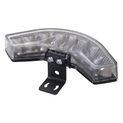 SIGNALPRO SPV9A Luz Auxiliar Esquinera de 9 LED Ambar Lente Transparente SAE
