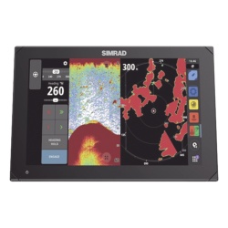 SIMRAD 000-15370-001 Pantalla de Navegacion NSX de 12 pulgadas / SolarMAX IPS HD / Integracion Total con Mercury / Compatibilidad con Radar HALO / Uso Compartido de Datos de Sonda / Conectividad Ether