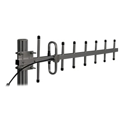 SINCLAIR SY307-SF7SNFABK Antena Yagi 360-380 MHz 10dB Ganancia 7 Elementos Anodizada en Negro 250 Watt N Hembra.