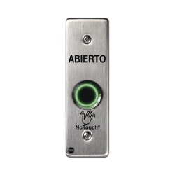 STI NT-SS002-ES Interruptor IR NoTouchÂ® de Acero Inoxidable Montaje Delgado Caja Posterior ABIERTO