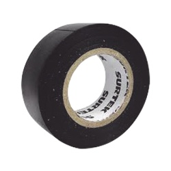SURTEK SYS-138002 Cinta para aislar Negra de 19mm x 18 metros / Blister.