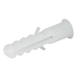 SURTEK SYS-TQ8 Taquete blanco #8 / Bolsa con 25 piezas.