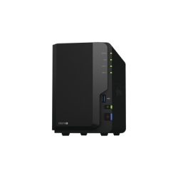 SYNOLOGY DS218PLUS Servidor NAS de escritorio con 2 bahias / Hasta 24 TB / Hasta 6GB RAM / Hasta 25 camaras