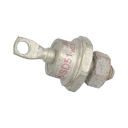 Syscom 08WX7167 Diodo Schottky de Potencia SD-51 Rectificador de Silicio VRRM-45V IF-60A Catodo en Base del DO-5.
