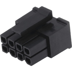 Syscom 43025-0800 Conector Plug tipo MOLEX de 8 Contactos en Doble Fila a 3.0 mm para Pin Hembra. - Img 2