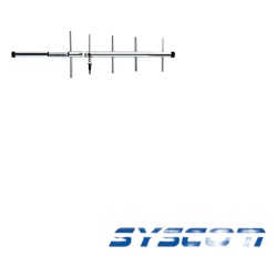 Syscom AD5TV Antena Direccional para Television de 5 Elementos y 7.5 dB de Ganancia.