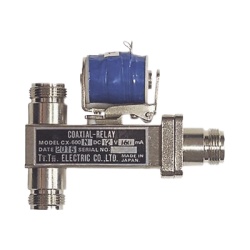 Syscom CX-600N Relevador Coaxial para Antena SPDT 10-14 Vcc (12 Vcc Nom.) 160 mA 500 Watt a 1 GHz.