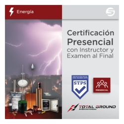 Syscom EXPERT-TG1 Certificacion Oficial en Tierras Fisicas y Pararrayos ? Total Ground (Valida ante la STPS)
