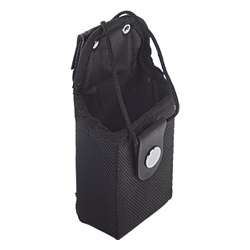Syscom KFSM-PRO Funda Reforzada de Nylon para Cinturon con Correa y Broche Frontal Estandar en Mayoria de Radios IC TK NX etc.