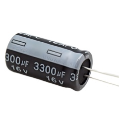 SYSCOM PARTS 3300M0016V Capacitor Electrolitico 3300MF 16 V.