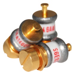 SYSCOM PARTS 659-GAA-14-001 Capacitor de Aire (trimer) 1-14 pF Repuesto para Duplexers UHF tipo Pasa Banda-Rechazo de Banda como: WP-678 TPRD-4544 DVN-4522 28-70-02A Q3220E etc.