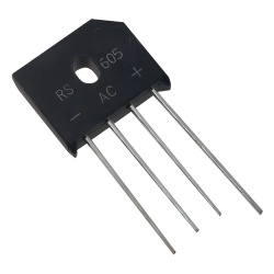 Syscom RS-606 Puente Rectificador en Linea de 6 Amp. 800 PIV Silicio 420 RMS.