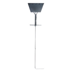 SYSCOM TOWERS SAZ-60G Ancla tipo Paleta con Redondo 3/4" placa de 1/2" 195 cm de Largo Galvanizado por Inmersion en Caliente.