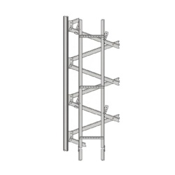 SYSCOM TOWERS ST-AT-PC3M Guia de Cable tipo Escalerilla de 3 metros con Herrajes de Instalacion.
