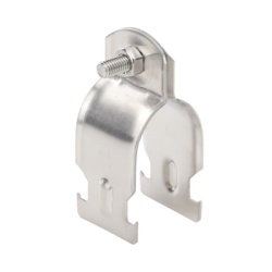 SYSCOM TOWERS STRUT-STRAP1 Abrazadera de Acero Inoxidable de 1" Para Unicanal Tipo Strut