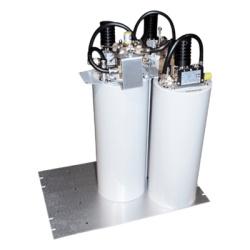 TELEWAVE INC M106-860-3TP Combinador en Panel para Rack 19" 851-869 MHz 3 Canales (6" Diam.) 500 kHz 100 Watt N Hembras.