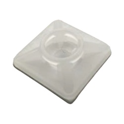 THORSMAN TH-BASE-CIN Base Autoadherible para Cinchos Practica y Eficiente para la Organizacion y Fijacion de Cables Fabricada en Nylon Resistente y de Color Natural con una Medida de 19x19 mm Paquete