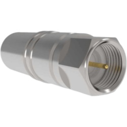 Times Microwave EZ400FM75X Conector F-Macho Plegable Pin Cautivo 75 Ohms