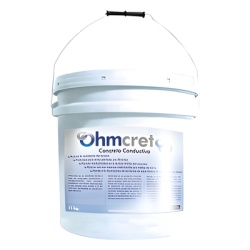 TOTAL GROUND OHM-CRETO-11 Quimico Intensificador de Tierras Semejante al Concreto.