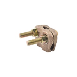 TOTAL GROUND TG-AB21-ET Conector Antivandalico de Varilla 3/4" a Cable Calibre 2/0 (Doble cero) a 350 Kcm.