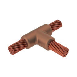 TOTAL GROUND TGM-CCT-2/0-2 Molde para Soldadura exotemica tipo T para cable 2/0 AWG - 2 AWG.
