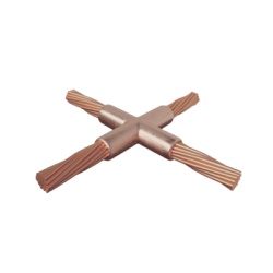 TOTAL GROUND TGM-CCX-3/0-3/0 Molde para Soldadura Exotermica tipo X para cable 3/0 AWG - 3/0 AWG.