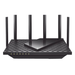 TP-LINK ARCHERAXE75 Router Triple Banda WiFi 6E / AX5400 MU-MIMO / 1 Puerto WAN 1 10/100/1000 Mbps / 4 Puertos LAN 10/100/1000 Mbps / 1 puerto USB 3.0 / 6 antenas de alta ganancia / OneMesh ?