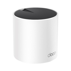 TP-LINK DECOX55 Router Inalambrico MESH Interior para Hogar / Doble Banda Wi-Fi 6 AX3000 Mbps / 3 Puerto Gigabit WAN/LAN / 2 Antenas Internas / Administracion Mediante la App Deco (iOS Android) / Prot