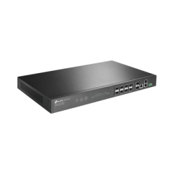 TP-LINK DS-P7001-08 Deltra Stream - OLT de 8 Puertos GPON / Conexion Hasta 1 024 ONUs / 1 Puerto Gigabit RJ45 Uplink / 2 Puertos SFP+ 10GbE Uplink / Fuentes Redundantes AC-AC (incluidas) / Administrac