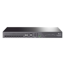 TP-LINK DSP750008 Deltra Stream - OLT de 8 Puertos XGSPON & GPON Combo / Conexion Hasta 2 048 ONUs / 2 Puerto 40G QSFP+ Uplink / 2 Puertos SFP+ 10G Uplink / Fuentes Redundantes AC-AC (incluidas) / Adm