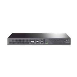 TP-LINK DSP750008 Deltra Stream - OLT de 8 Puertos XGSPON & GPON Combo / Conexion Hasta 2 048 ONUs / 2 Puerto 40G QSFP+ Uplink / 2 Puertos SFP+ 10G Uplink / Fuentes Redundantes AC-AC (incluidas) / Adm