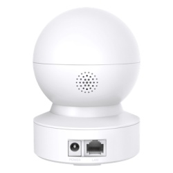 TP-LINK TAPO-C212 Camara de Seguridad Wi-Fi PTZ / 2K 2304x1296 px / Paneo 360° Horizontal / Inclinacion / Vision Nocturna IR 30 ft (10 m) / Deteccion de Personas / Deteccion de Llanto de Bebe / Audio