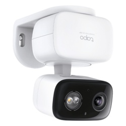 TP-LINK TAPO-C216 Camara de Seguridad Wi-Fi PTZ / 2K 3MP (2304x1296) / Vision Nocturna Color con Spotlights / Deteccion y Seguimiento AI / IP65 / RTSP-ONVIF / Audio Bidireccional / Almacenamiento Loca