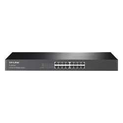 TP-LINK TL-SF1016 Switch no administrable de 16 puertos 10/100 Mbps para montaje en rack