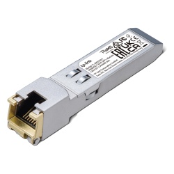 TP-LINK TL-SM5310-T Transceptor mini-GBIC SFP+ RJ45 / Admite 10GBASE-T 5GBASE-T 2.5GBASE-T 1000BASE-T y 100BASE-TX / Distancia Hasta 30 metros / Conector RJ45 (10G)