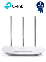 TP-LINK TPL3660002 TP-LINK TL-WR845N - Router inalambrico con velocidad de hasta 300Mbps WiFi 4 802.11n/b/g en 2.4 GHz 3 antenas y 4 modos: Router Extensor de Rango Punto de Acceso y WISP 1 puert