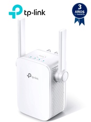 TP-LINK TPL4220005 TP-LINK RE305 - Repetidor de senal WiFi AC1200 2.4GHz (300Mbps) y 5GHz (867Mbps) Indicador Inteligente de Senal Modo punto de acceso 2 antenas externas 1 puerto 10/100Mbps Et