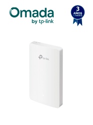 TP-LINK TPL4220025 TP-LINK EAP235-WALL - Punto de acceso Omada de doble banda AC1200 MU-MIMO disenado para montaje en pared con 3 puertos adicionales configuracion por controlador o stand-alone y al