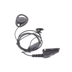 TX PRO TX-160N-K02 Micrófono de Solapa con Gancho Auricular / Audio Claro / Cable Kevlar Reforzado / PTT Ergonómico / Clip 360° / Compatible Kenwood - Img 4