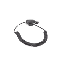 TX PRO TX-302-H02 Micrófono-Bocina para Radio / Diseño Compacto y Ligero / Entrada 3.5 mm para Audífonos / Cable Reforzado con Kevlar 40 kg / Clip Rotativo Ajustable / PTT Táctil - Img 4