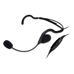 TX PRO TX-760-H02 Diadema de Comunicación / Boom Flexible / Cable PU Reforzado con Kevlar / PTT en Línea / Conector H02