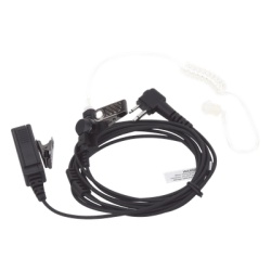 TX PRO TX-880-M01 Micrófono-Audífono de Vigilancia / 2 Cables / Tubo Acústico Grado Médico / PTT Remoto / Compatible Motorola-Abell-Hytera - Img 2