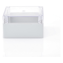 TX PRO TXG-01-5 Gabinete Plástico para Exterior / IP65 / IK07 / 160 x 160 x 90 mm / Tapa Transparente / ABS 3 mm / -20 a 60 °C - Img 4