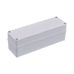 TX PRO TXG-02-28 Gabinete Plastico para Exterior (IP65) de 248 x 77 x 87 mm Cierre por Tornillos.