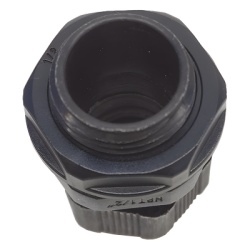 TX PRO TXG-PG-12NBK Glándula de Plástico / Rosca NPT 1/2" / Rango de Cable 6-11 mm / Color Negro / Diseño Compacto - Img 4