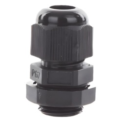 TX PRO TXG-PG7-BK Conector Tipo Glándula / IP67 / Rosca M12×1.5 / Rango de Cable 3.5 a 6 mm - Img 3