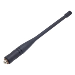 TX4079 Antena Helicoidal UHF / 400-470 MHz / Ganancia 0 dBd / 170 mm (6.7 in) / Conector Rosca Monopolo / Motorola MOTOTRBO DEP-DGP