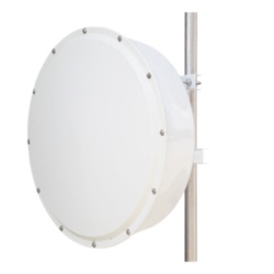 TXP-4965-30PB2-KIT Antena direccional de alta resistencia, Ganancia 30 dBi, (4.9 -6.5 GHz), Plato hondo para mayor inmunidad al ruido, Conectores N-Hembra, Montaje y radomo incluido