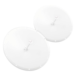 TXP-D4865-28-SMA-KIT2 Antena Parabólica / 4.8 - 6.5 GHz / 28 dBi / 7° Apertura de Haz / SMA Macho Inverso / 15 km (49,212 ft) / 200 km/h (124.3 mph) Viento