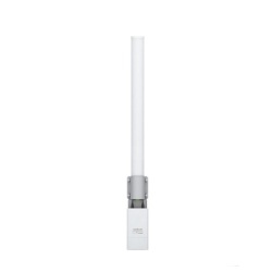 UBIQUITI AMO-5G13 Antena omnidireccional potente cobertura de 360Â° doble polaridad MIMO 2x2 frecuencia 5 GHz (5.45-5.85 GHz) de 13 dBi
